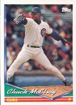 1994 Topps Chuck McElroy # 613 Chicago Cubs