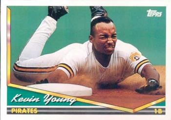 1994 Topps Kevin Young # 622 Pittsburgh Pirates