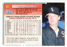 تحميل الصورة إلى عارض المعرض، 1994 Topps Tim Belcher # 62 Chicago White Sox
