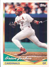 将图片加载到图库查看器，1994 Topps Brian Jordan # 632 St. Louis Cardinals
