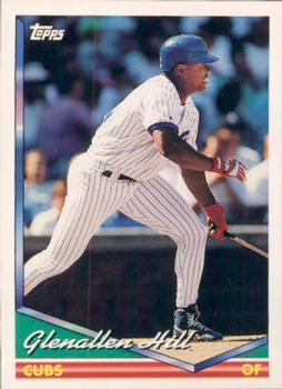 1994 Topps Glenallen Hill # 63 Chicago Cubs