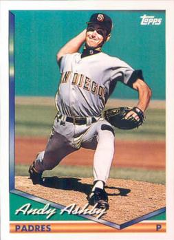 1994 Topps Andy Ashby # 648 San Diego Padres