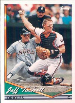 1994 Topps Jeff Tackett # 664 Baltimore Orioles