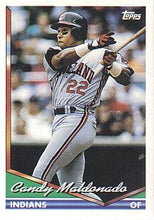 Load image into Gallery viewer, 1994 Topps Candy Maldonado # 667 Cleveland Indians
