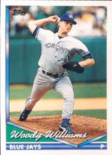 Load image into Gallery viewer, 1994 Topps Woody Williams # 668 Toronto Blue Jays
