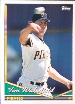 1994 Topps Tim Wakefield # 669 Pittsburgh Pirates