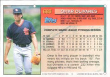 Load image into Gallery viewer, 1994 Topps Omar Olivares # 689 St. Louis Cardinals
