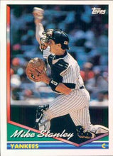 Load image into Gallery viewer, 1994 Topps Mike Stanley # 695 New York Yankees
