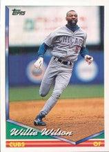 Load image into Gallery viewer, 1994 Topps Willie Wilson # 698 Chicago Cubs
