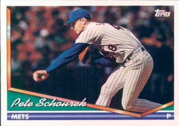 1994 Topps Pete Schourek # 699 New York Mets