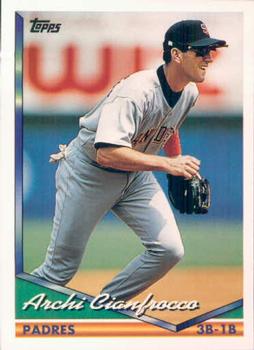 1994 Topps Archi Cianfrocco # 704 San Diego Padres