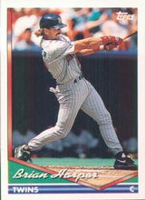 Load image into Gallery viewer, 1994 Topps Brian Harper # 706 Minnesota Twins
