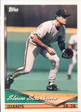 Load image into Gallery viewer, 1994 Topps Steve Scarsone # 729 San Francisco Giants
