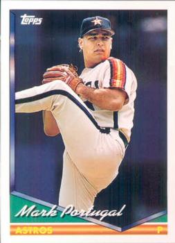 1994 Topps Mark Portugal # 734 Houston Astros