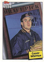 Load image into Gallery viewer, 1994 Topps Casey Whitten DPK, RC # 756 Cleveland Indians
