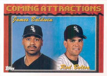 Load image into Gallery viewer, 1994 Topps James Baldwin / Rod Bolton CA # 766 Chicago White Sox
