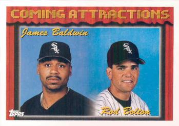 1994 Topps James Baldwin / Rod Bolton CA # 766 Chicago White Sox
