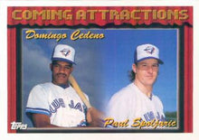 Load image into Gallery viewer, 1994 Topps Domingo Cedeno / Paul Spoljaric CA, RC # 776 Toronto Blue Jays
