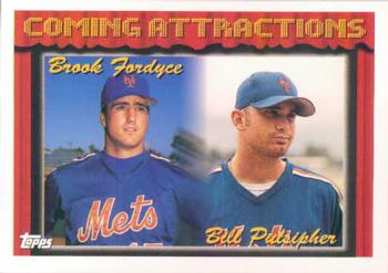 1994 Topps Brook Fordyce / Bill Pulsipher CA # 785 New York Mets