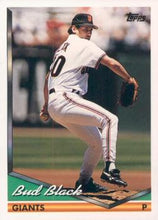 将图片加载到图库查看器，1994 Topps Bud Black # 89 San Francisco Giants
