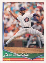 将图片加载到图库查看器，1994 Topps Jose Bautista # 92 Chicago Cubs
