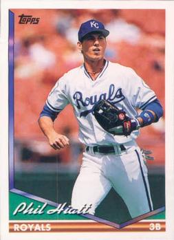 1994 Topps Phil Hiatt # 94 Kansas City Royals