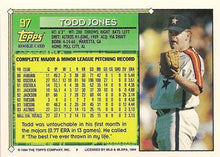 Load image into Gallery viewer, 1994 Topps Todd Jones FS, RC # 97 Houston Astros

