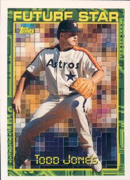 1994 Topps Todd Jones FS, RC # 97 Houston Astros