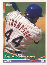 将图片加载到图库查看器，1994 Topps Ryan Thompson # 98 New York Mets
