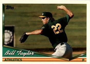 1994 Topps Traded Bill Taylor RC  2T Oakland Athletics