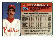 Load image into Gallery viewer, 1994 Topps Traded Toby Borland RC  5T Philadelphia Phillies
