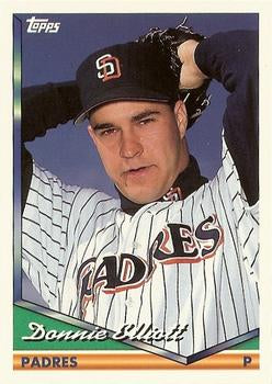1994 Topps Traded Donnie Elliott  17T San Diego Padres