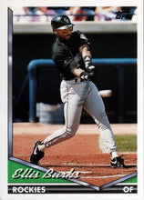 Load image into Gallery viewer, 1994 Topps Traded Ellis Burks  18T Colorado Rockies
