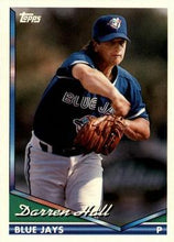 Load image into Gallery viewer, 1994 Topps Traded Darren Hall RC  26T Toronto Blue Jays
