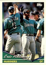 Load image into Gallery viewer, 1994 Topps Traded Eric Anthony  27T Seattle Mariners
