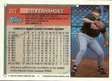 Load image into Gallery viewer, 1994 Topps Traded Sid Fernandez  28T Baltimore Orioles
