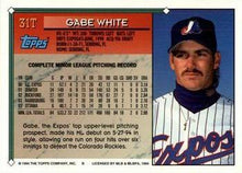 Load image into Gallery viewer, 1994 Topps Traded Gabe White  31T Montreal Expos
