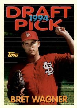 1994 Topps Traded Bret Wagner DPK, RC  41T St. Louis Cardinals