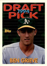 Load image into Gallery viewer, 1994 Topps Traded Ben Grieve DPK, RC  44T Oakland Athletics
