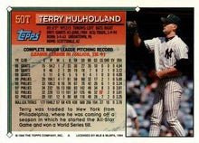 Load image into Gallery viewer, 1994 Topps Traded Terry Mulholland  50T New York Yankees
