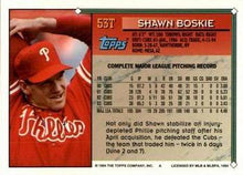 Load image into Gallery viewer, 1994 Topps Traded Shawn Boskie  53T Philadelphia Phillies
