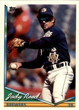 Load image into Gallery viewer, 1994 Topps Traded Jody Reed  57T Milwaukee Brewers
