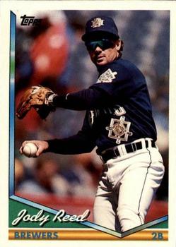 1994 Topps Traded Jody Reed  57T Milwaukee Brewers