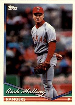 1994 Topps Traded Rick Helling  58T Texas Rangers