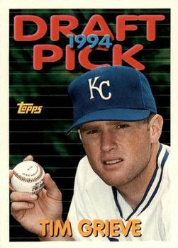 1994 Topps Traded Tim Grieve DPK, RC 66T Kansas City Royals | The ...