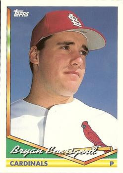 1994 Topps Traded Bryan Eversgerd RC  71T St. Louis Cardinals