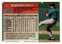 Load image into Gallery viewer, 1994 Topps Traded Bobby Ayala  75T Seattle Mariners
