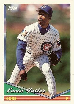 1994 Topps Traded Kevin Foster RC  79T Chicago Cubs