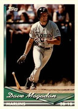 Load image into Gallery viewer, 1994 Topps Traded Dave Magadan  80T Florida Marlins
