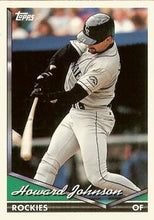 Load image into Gallery viewer, 1994 Topps Traded Howard Johnson  82T Colorado Rockies
